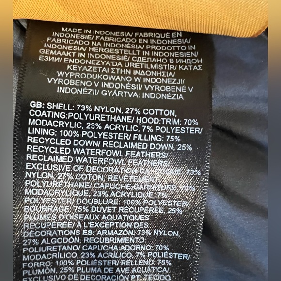 Authentic Northface women’s artic parka with down fill like brand new XL - Picture 7 of 10